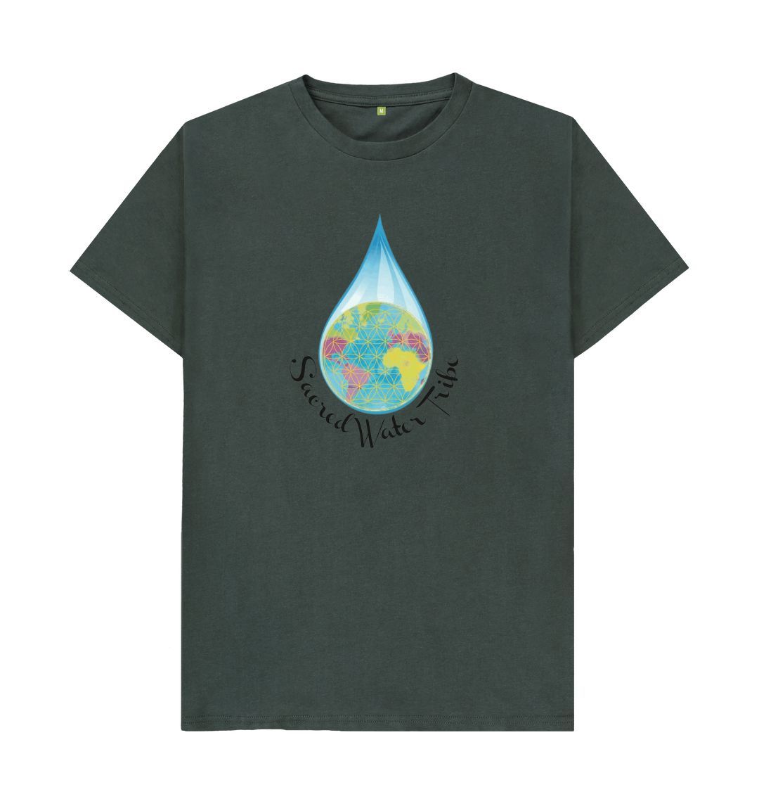 Dark Grey Sacred Water Tribe T-Shirt